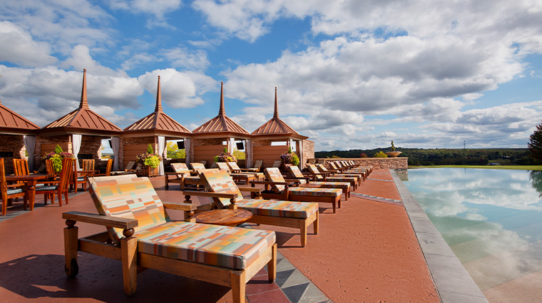 falling rock at nemacolin infinity cabanas