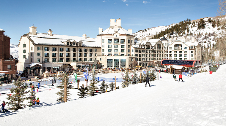 park hyatt beaver creek resort and spa exterior winter