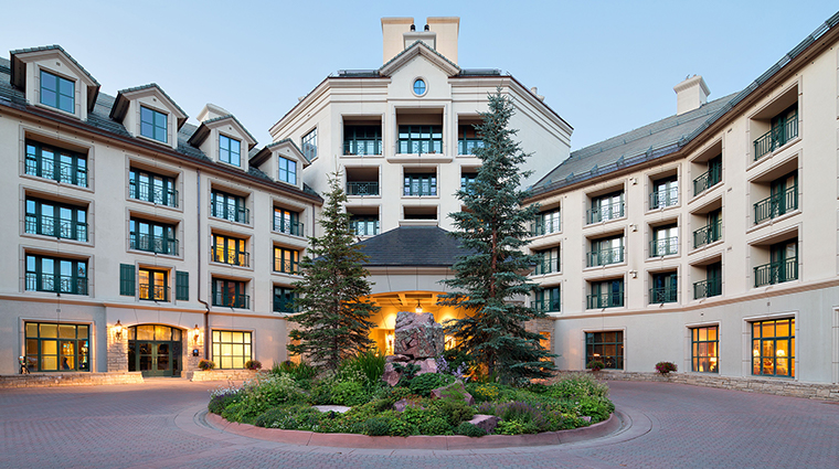 park hyatt beaver creek resort and spa front drive