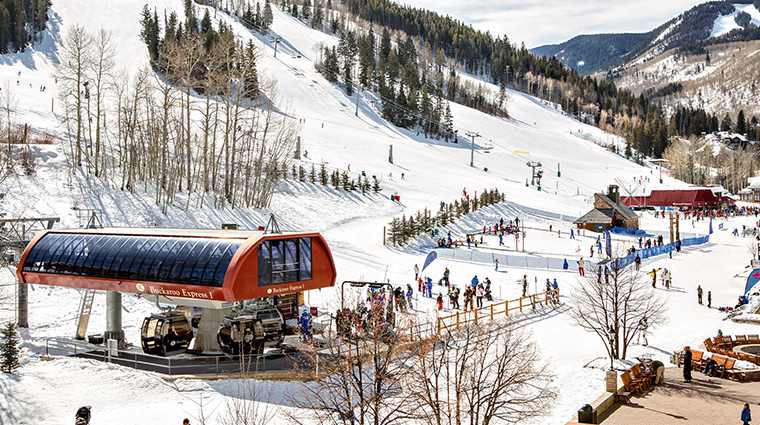 park hyatt beaver creek resort and spa view of lifts