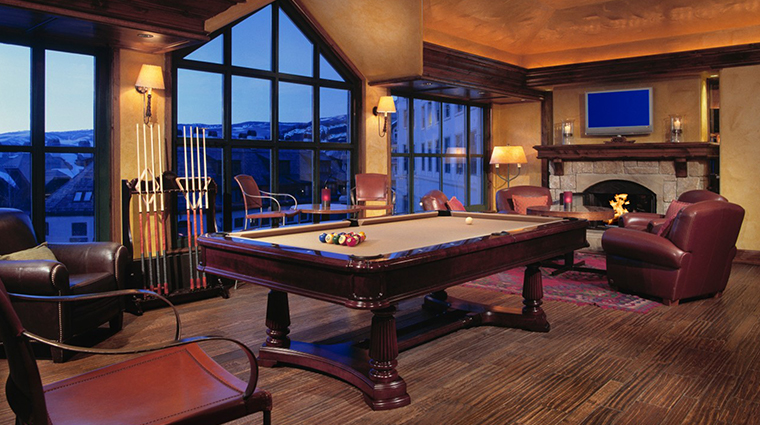 park hyatt beaver creek resort and spa whiskey elk billards