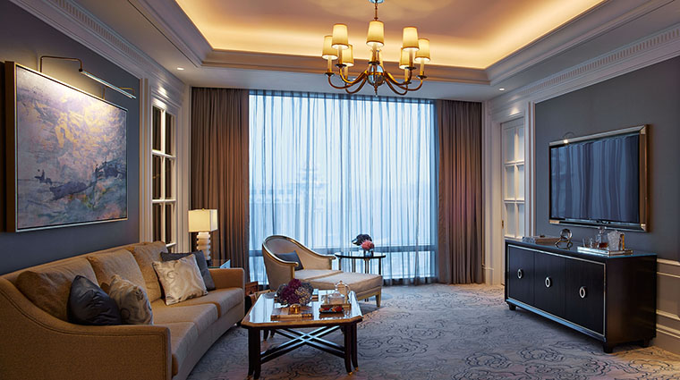 Property TheRitzCarltonMacau Hotel GuestroomSuite PremierSuiteLivingRoom TheRitzCarltonHotelCompanyLLC