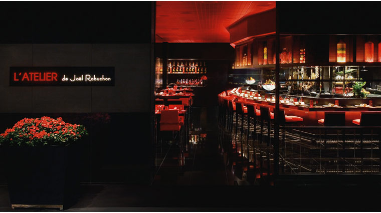 propertyimage MGMGrand LasVegas Restaurant LAtelierJoelRobuchon Style Entrance Credit MGMGrand