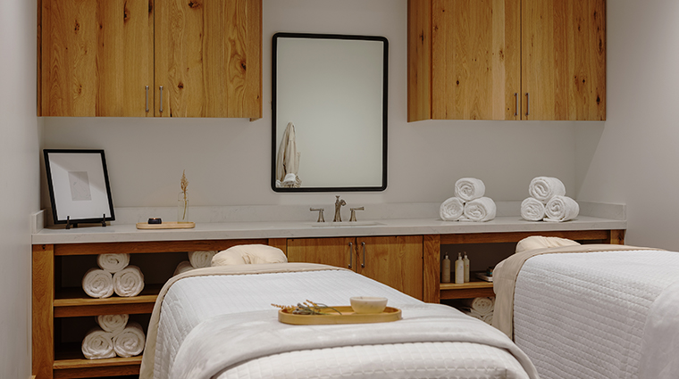 snowpine lodge treatment room