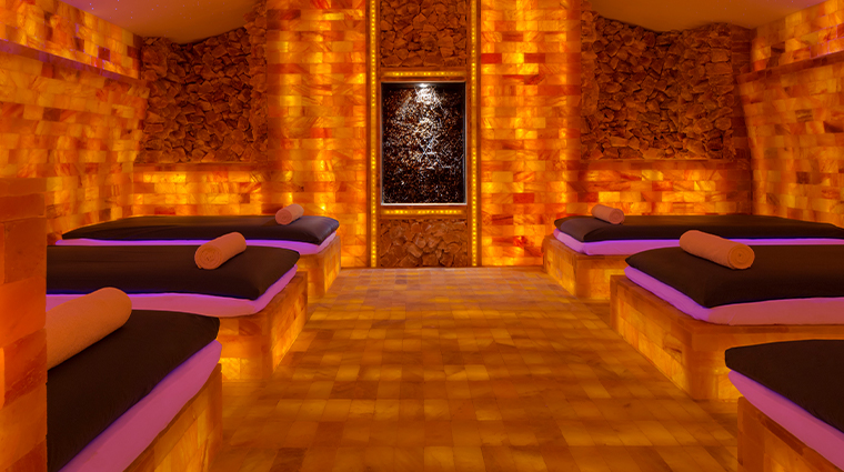 talise spa at jumeirah messilah beach hotel spa salt room