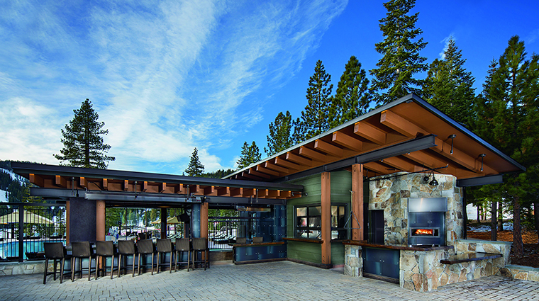 the ritz carlton lake tahoe bar lounge poolside