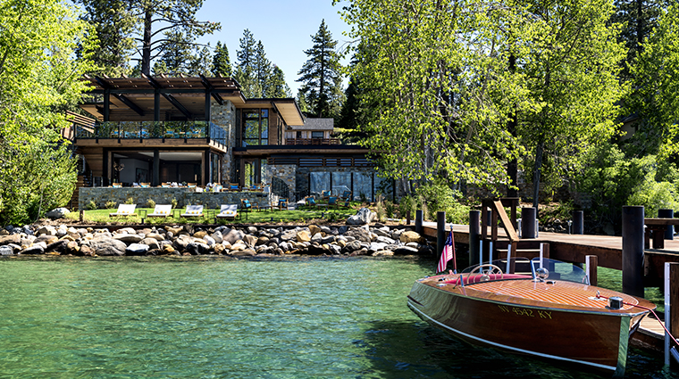 the ritz carlton lake tahoe exterior water