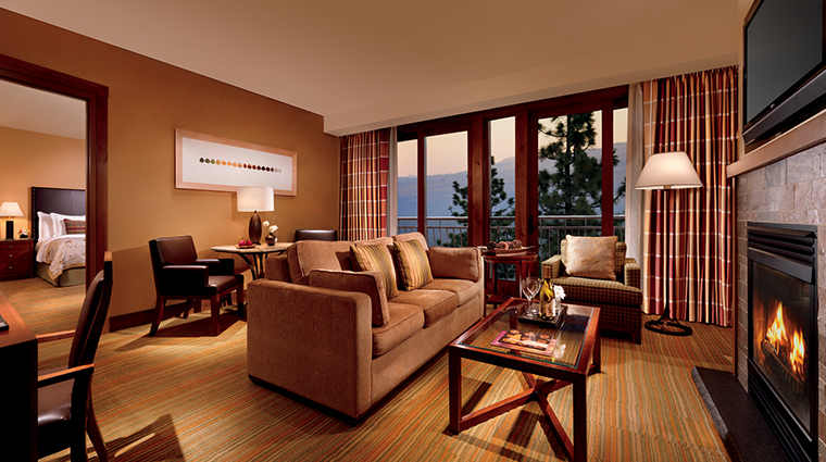 the ritz carlton lake tahoe suite living room