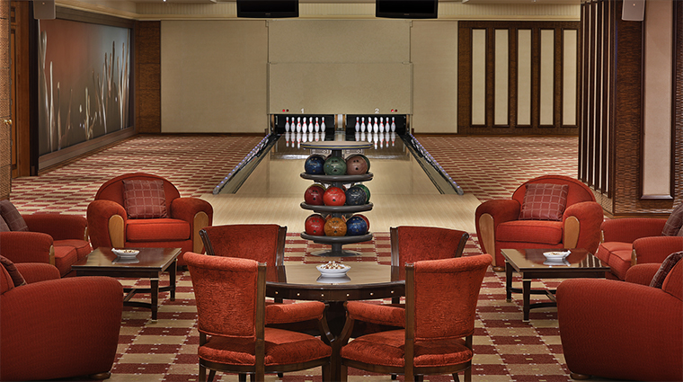 the ritz carlton riyadh strike bowling alley