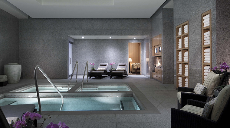 the spa salon at aria hot tubs