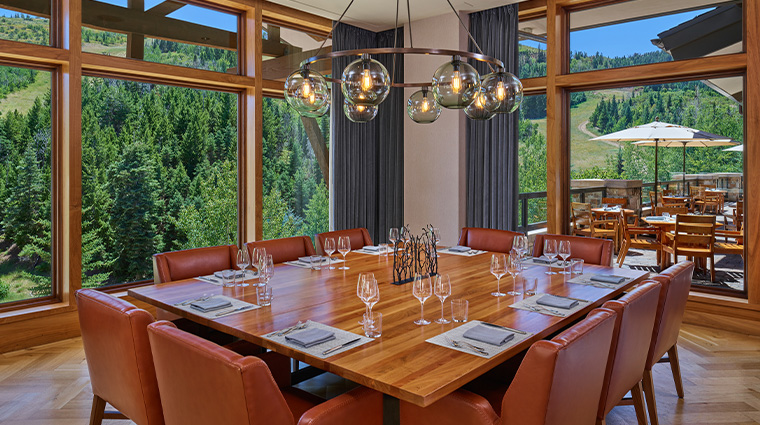 the st regis deer valley chefs table