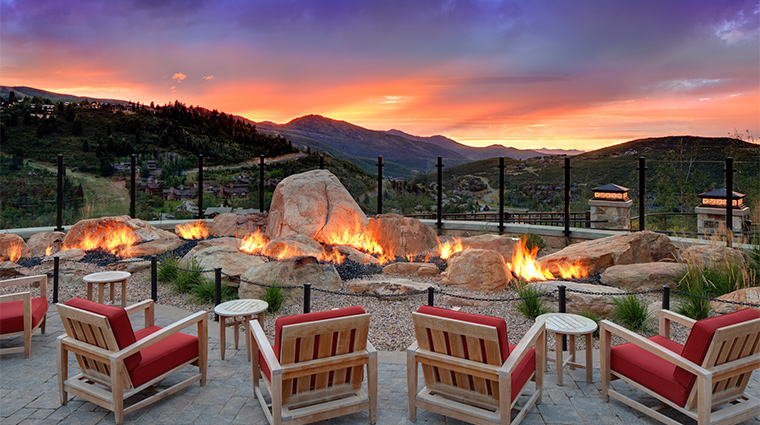 the st regis deer valley mountain terrace garden of fure